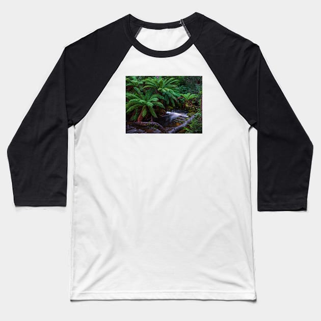 Mt Field National Park, Tasmania Baseball T-Shirt by paulmp